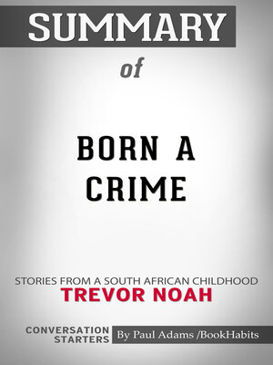 cover image of Summary of Born a Crime